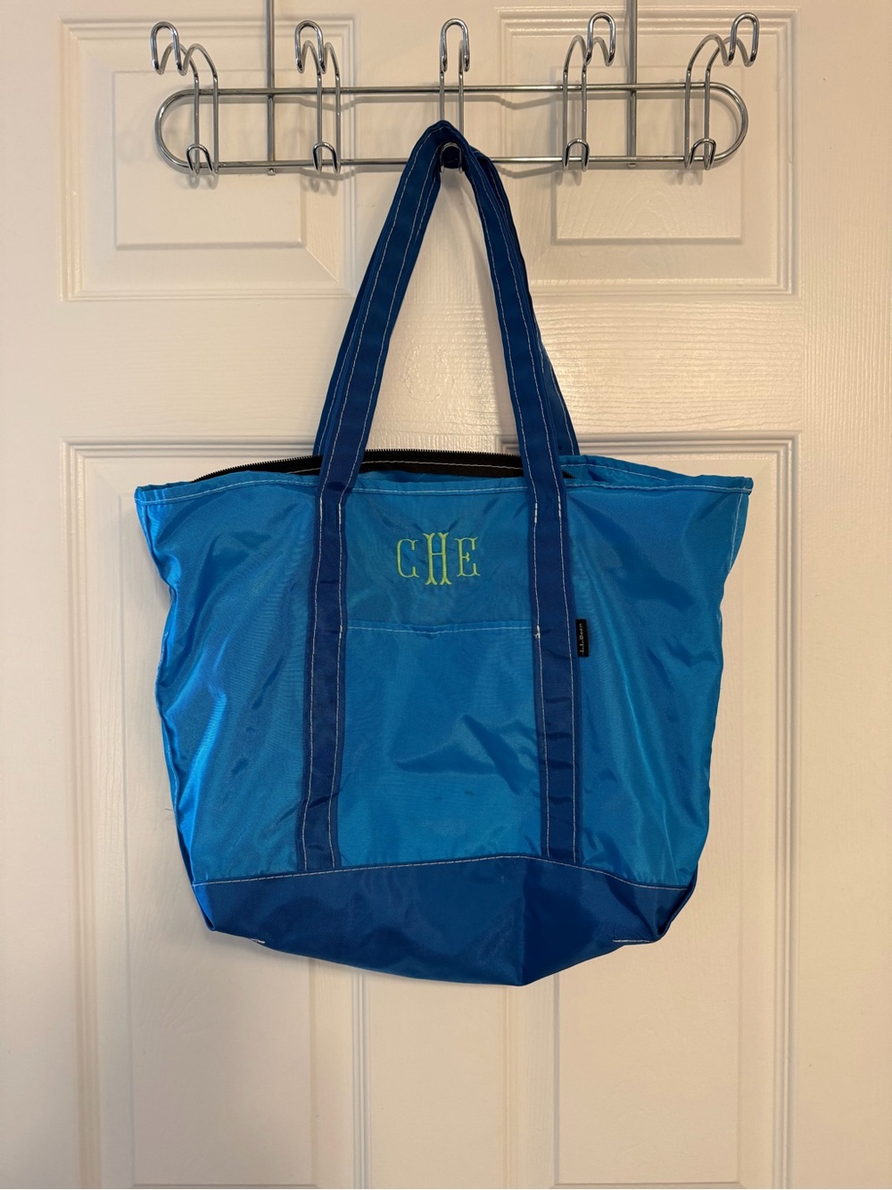 LLBean Monogrammed Beach Bag